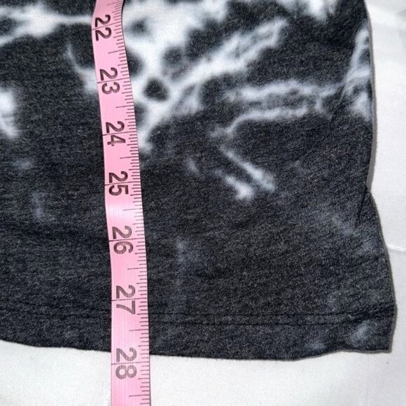 AC/DC Tie-Dye Graphic Band Tee Shirt Black & White Cotton Blend Small - Picture 6 of 6